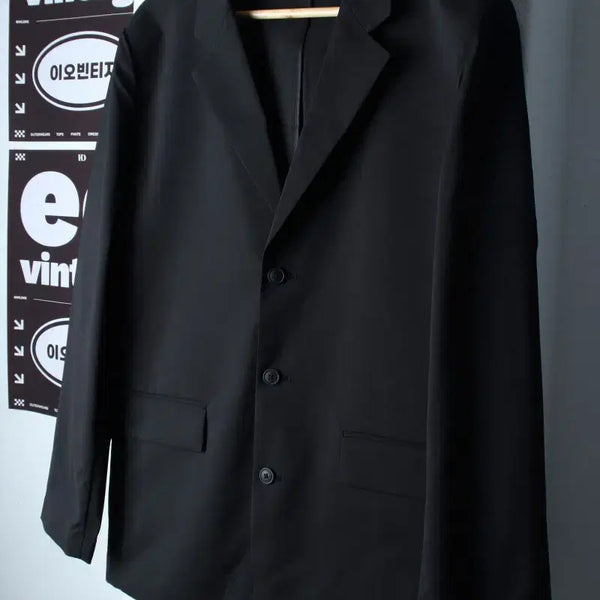 [BUNJANG] Men's Zip-Up Windbreaker Jumper Jacket / (M-L) 시리즈 집업 바람막이 점퍼자켓 정장 테일러 폴리-H36959