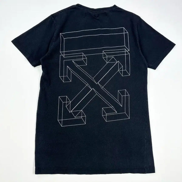[BUNJANG] Off-White 3R Arrow T-Shirt Black (M) / (수선자국, M) 오프화이트 3R 애로우 반팔티 블랙