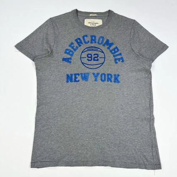 [BUNJANG] Abercrombie & Fitch Original Y2K Short Sleeve T-Shirt Grey L / (L) 아베크롬비 오리지널 y2k 반팔티 그레이