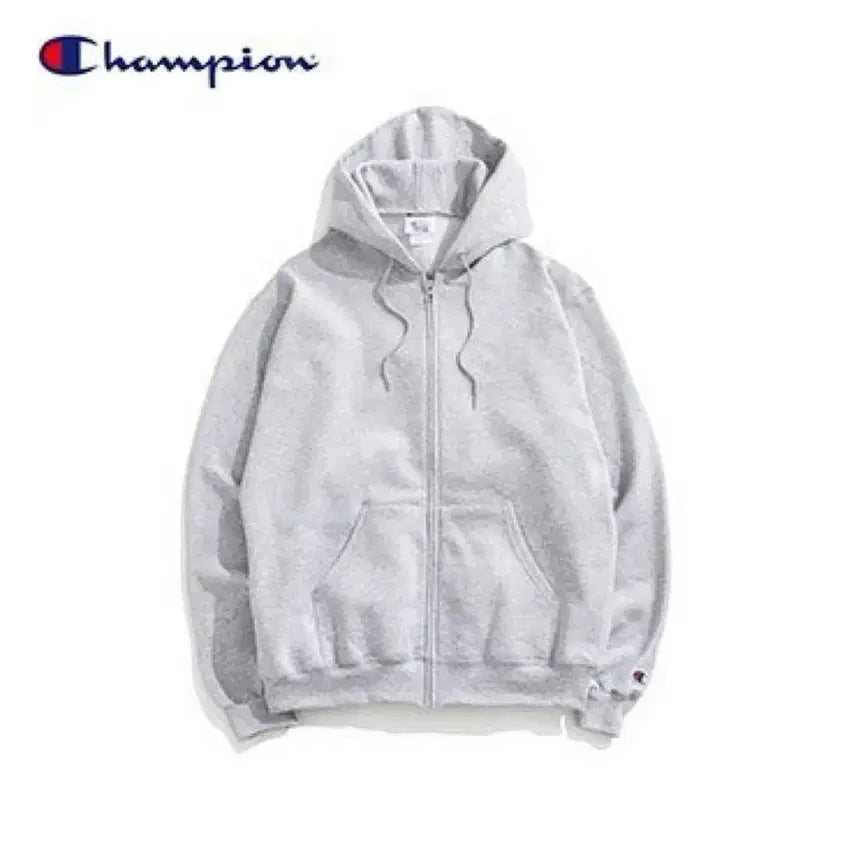 [BUNJANG] Champion S800 Powerblend Zip-Up Hoodie / 챔피온 s800 파워블렌드 후드집업