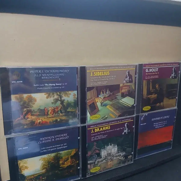 [BUNJANG] Unsealed Classical Music CD Bundle Set - 6 CDs / 미개봉 클래식 CD 6장 시벨리우스 드로르작 그리그 차이코프스키 브람스 멘델스존 드뷔시