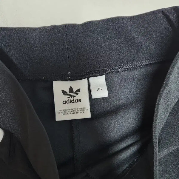 [BUNJANG] Adidas Spandex Half Tights Black XS / 아디다스 스판 하프 타이즈 블랙 XS(상태 굿)
