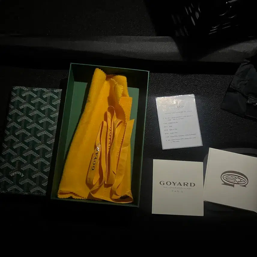[BUNJANG] Goyard Saint Roch Long Wallet Green / 고야드 생로슈 장지갑그린