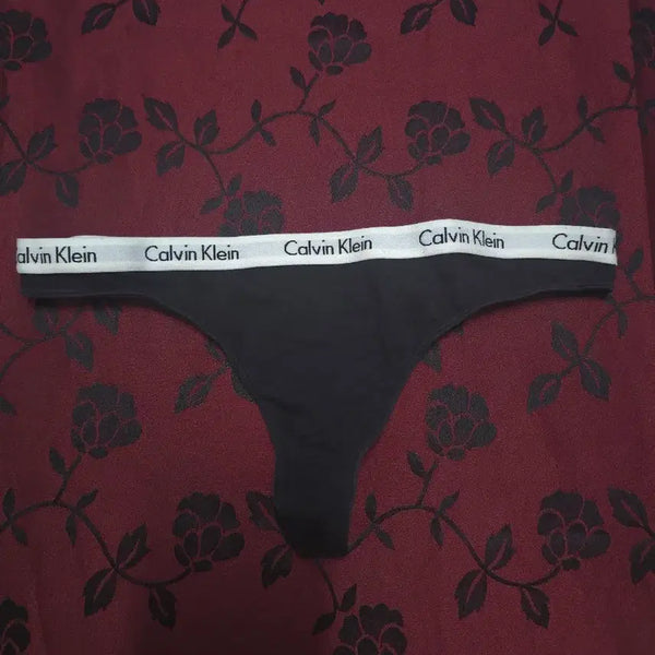 [BUNJANG] Calvin Klein Women's Briefs Black / 캘빈클라인 여성 팬티 블랙