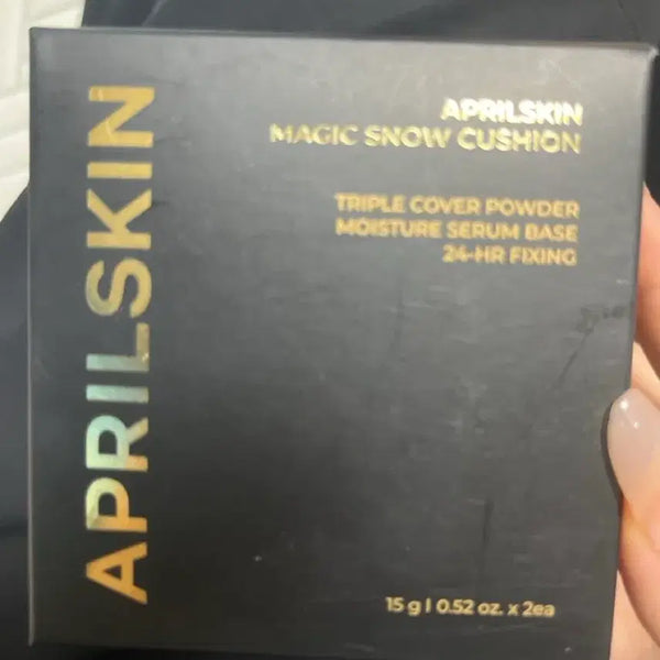 [BUNJANG] APRILSKIN Magic Snow Cushion Refill 21 Light Beige / 에이프릴스킨 매직 스노우 쿠션 리필 21 라이트베이지