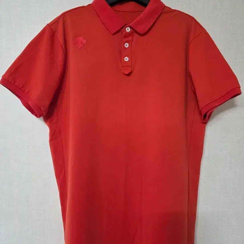 [BUNJANG] Descente Golf Short Sleeve Polo Shirt / 데상트 골프 반팔 카라티  }