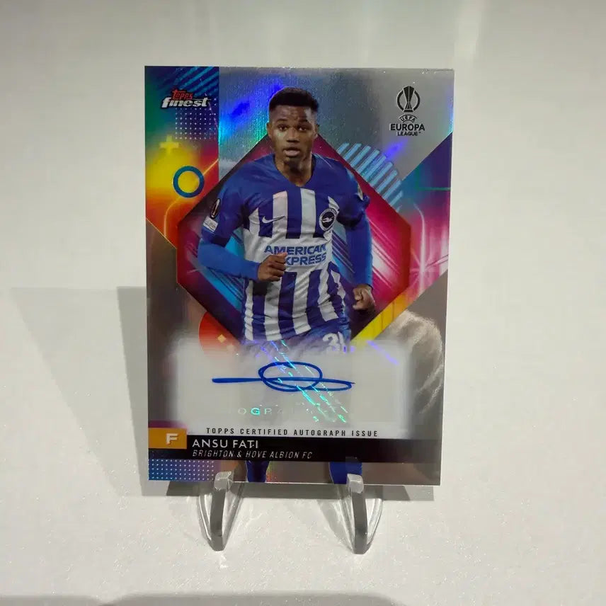 [BUNJANG] Ansu Fati Brighton & Hove Albion Auto Card / 브라이튼 앤 호브 알비온 안수 파티 오토 카드