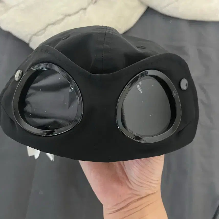 [BUNJANG] CP Company Goggle Cap Black XL / CP컴퍼니 고글 볼캡 블랙 XL