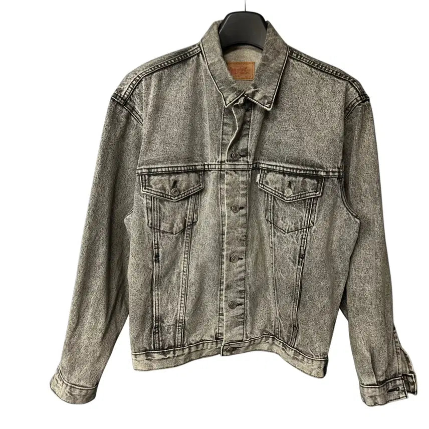 [BUNJANG] Levi's Grey Denim Trucker Jacket / L 리바이스 그레이 데님 트러커 자켓
