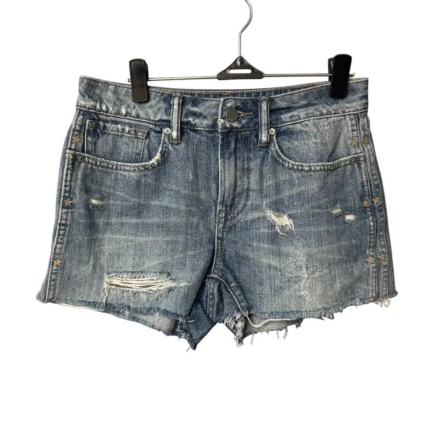 [BUNJANG] AllSaints Women's Denim Half Pants / 24 올세인츠 여성 데님 하프 팬츠