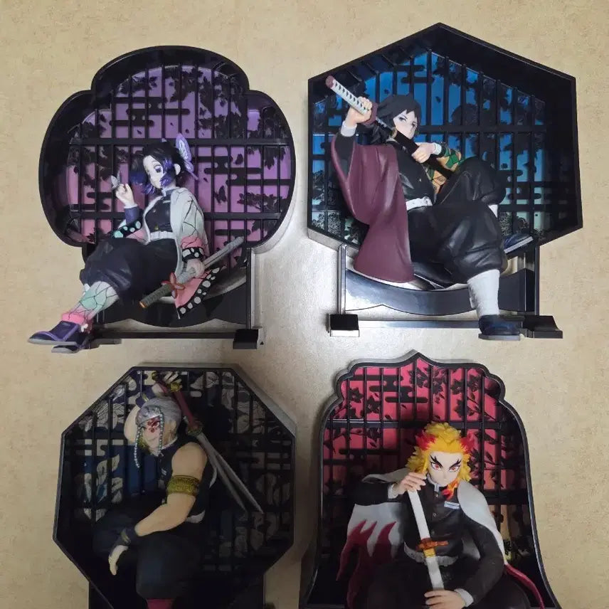 [BUNJANG] Demon Slayer Ichiban Kuji Kisatsu no Ketsui Shinobu, Tengen, Rengoku, Giyu Bundle Set / (일괄)귀멸의 칼날 피규어 이치방쿠지 귀살의 뜻 시노부,텐겐,렌고쿠,기유(박스O)