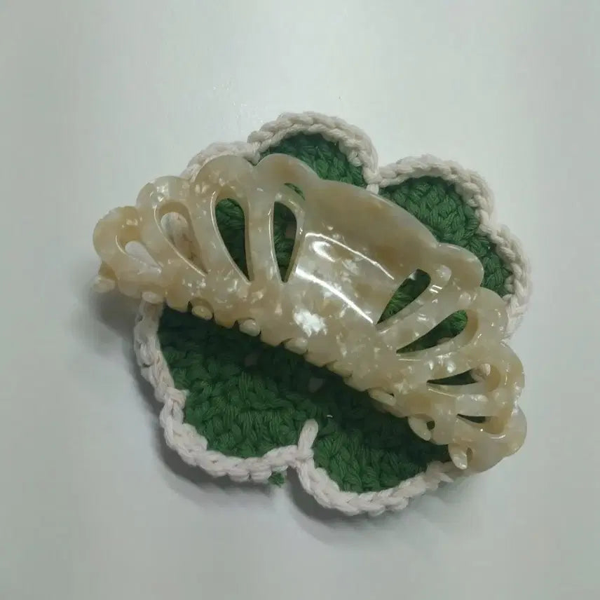 [BUNJANG] Pearl-like Claw Clip / 집게핀