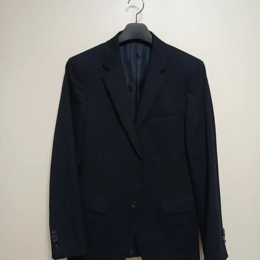 [BUNJANG] Solid Homme Navy Wool Suit Jacket (Size 46) / 솔리드옴므 슈트 자켓 46 새상품