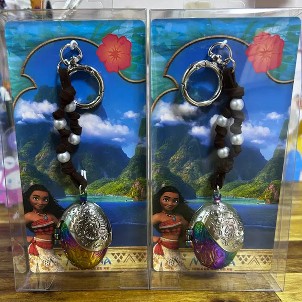 [BUNJANG] Moana Heart Necklace Keychain (2nd Edition) - Sealed / 모아나 심장 목걸이 키링 2탄 미개봉