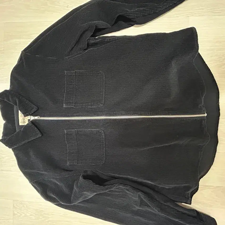 [BUNJANG] Stussy Corduroy Jacket Black M / stussy 스투시 코듀로이 자켓 블랙 M