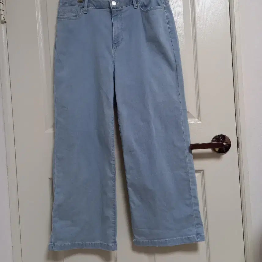 [BUNJANG] Bluefit Light Wash Wide Denim Pants / 블루핏 연청 와이드 데님 팬츠