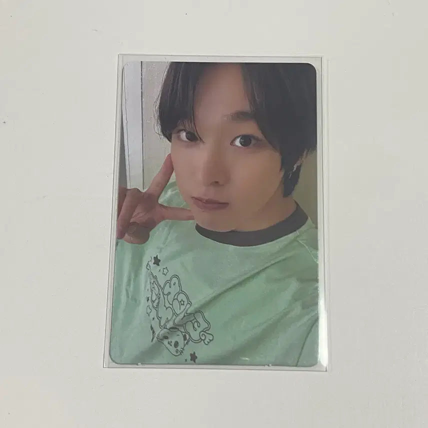 [BUNJANG] NCT WISH Everwish Riku T-shirt Photocard / [당일발송] 엔시티 위시 에버위시 리쿠 티셔츠 포카 새상품
