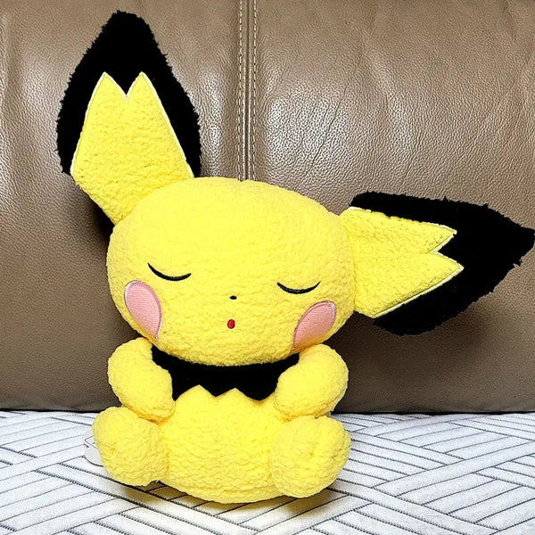 [BUNJANG] Pokemon Pikachu Sleeping Plush Toy (New) / 포켓몬스터 정품 잠자는 피카츄 인형(새상품)