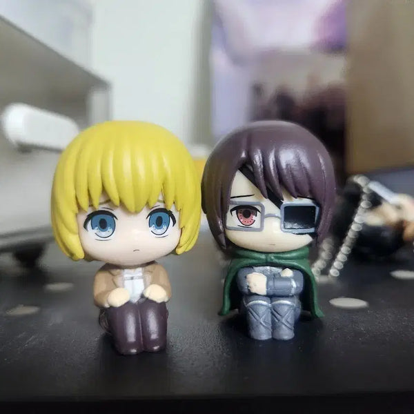 [BUNJANG] Attack on Titan "Machiboke" Armin & Hange Figure / 진격의거인 마치보우케 아르민,한지