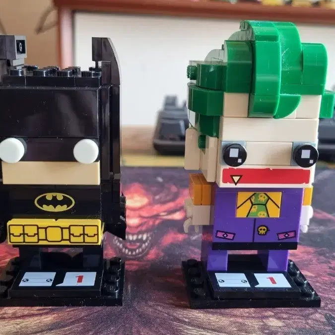 [BUNJANG] LEGO BrickHeadz Batman & Joker (41585, 41588) / 레고 41585 브릭헤즈 배트맨, 41588 조커 중고