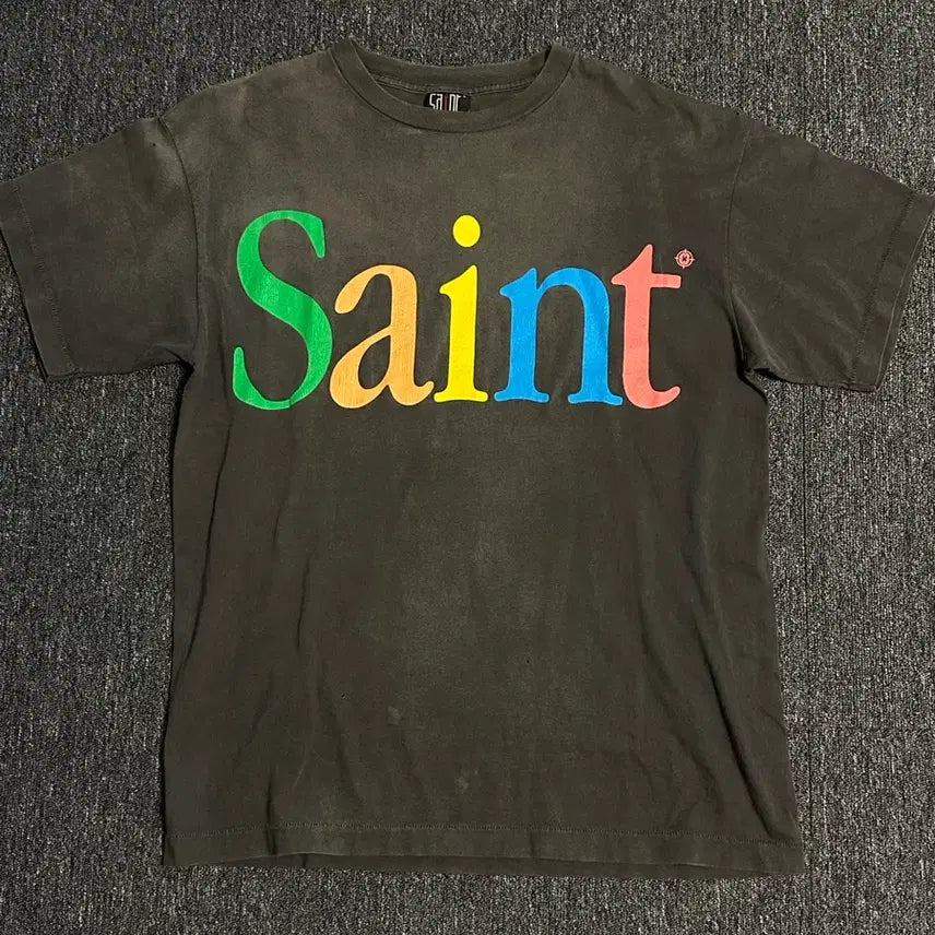 [BUNJANG] Saint Mx6 24ss Colorful Saint T-Shirt XL / [L] 세인트 미카엘 (Saint Mx6) 24ss 컬러풀 SAINT
