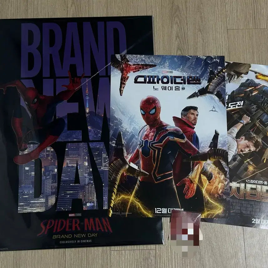 [BUNJANG] Spider-Man: No Way Home CGV PET Poster Special Edition / 스파이더맨 브랜드 뉴 데이 노웨이홈 언차티드 PET 서울 포스터 특전 CGV