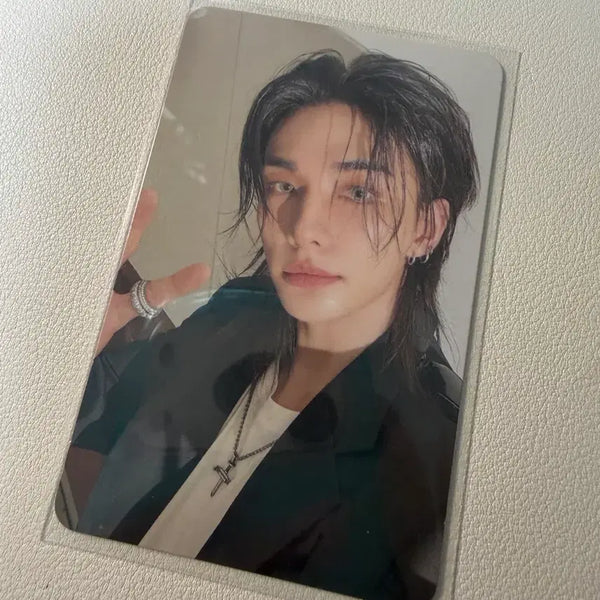 [BUNJANG] Hyunjin Stray Kids Christmas EveL Fans Edition Photocard / 현진 디스앤댓 팬즈앨범버전(fans album ver) 앨포