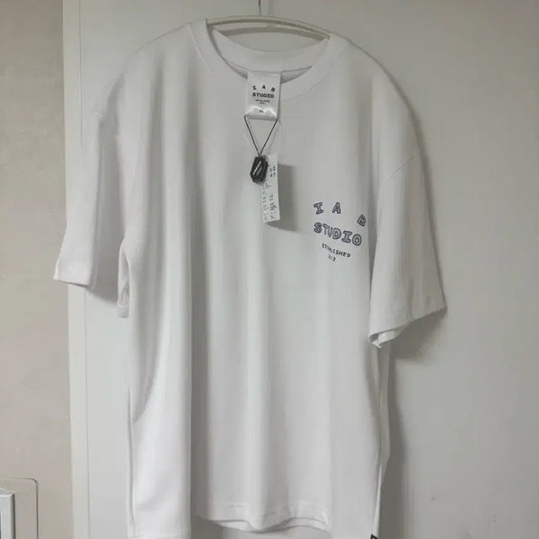 [BUNJANG] IAB Studio Sketch T-Shirt White XL / 아이앱 스튜디오 스케치 반팔티 화이트 XL 새상품