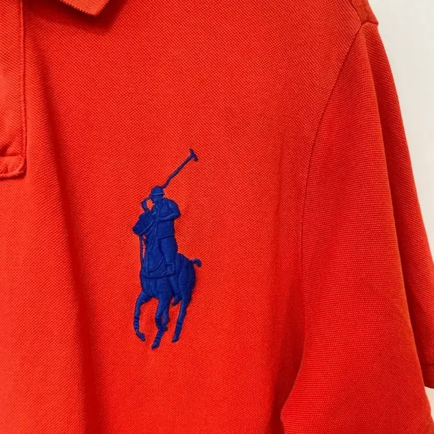 [BUNJANG] Polo Ralph Lauren Big Pony Polo Shirt XL / 폴로 랄프로렌 빅포니 레드 폴로 셔츠 XL