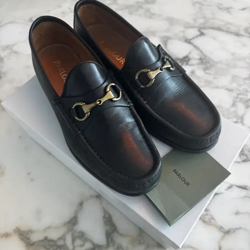 [BUNJANG] PARLOUR Loafers Black / PARLOUR 팔러 로퍼