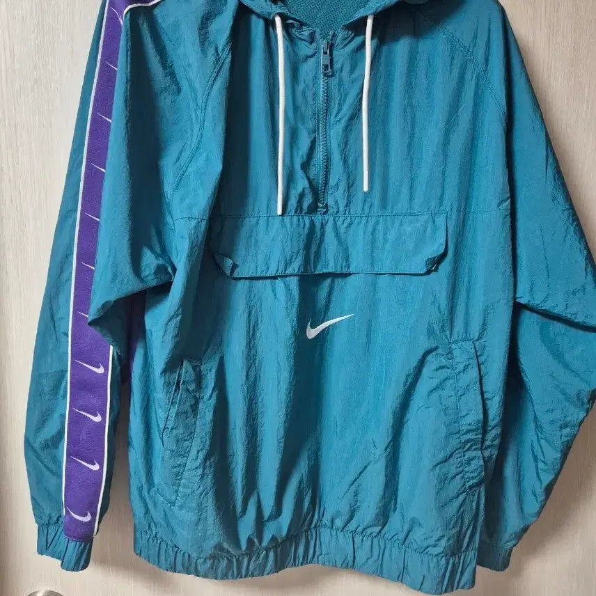 [BUNJANG] Nike Big Swoosh Woven Anorak Jacket - Large (Men's) / 나이키 빅스우시 우븐 아노락 자켓  라지 남성