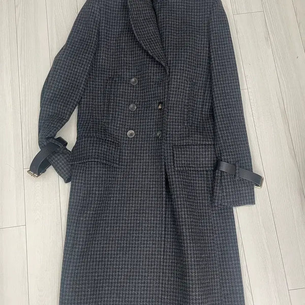 [BUNJANG] Belstaff x Liv Tyler Check Wool Coat / 벨스타프 X 리브 타일러 체크 코트