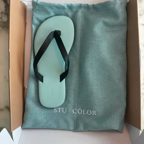 [BUNJANG] Stu Flip-Flops (Mint) / Stu 플립플랍