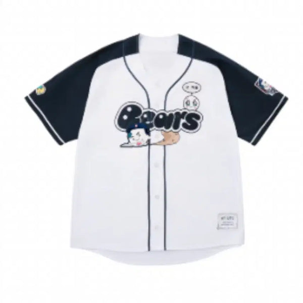 [BUNJANG] Doosan Bears Jumokbap Kungya Uniform (Size 85) / 두산베어스 주먹밥쿵야 유니폼 새상품 85