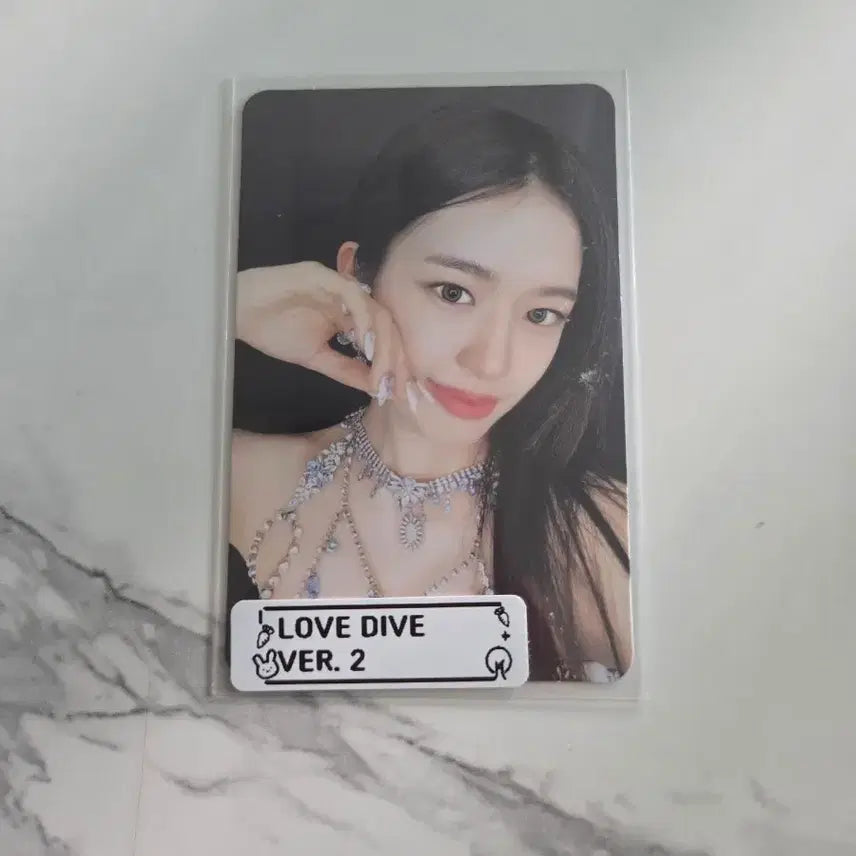 [BUNJANG] IVE Love Dive Ver.2 Yujin Photocard / 아이브 러브다이브 버전2 유진