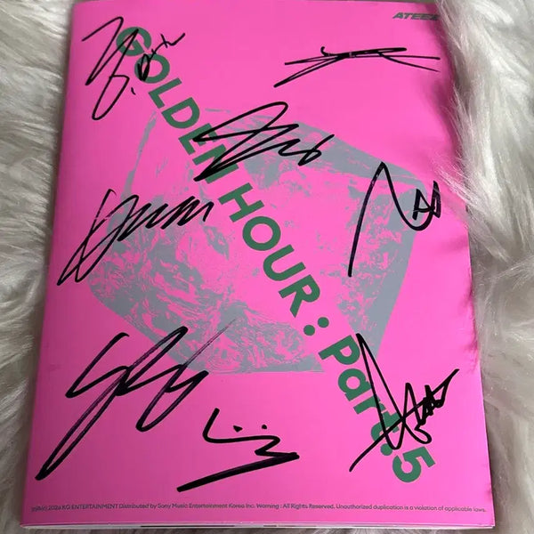 [BUNJANG] ATEEZ GOLDEN HOUR : Part.5 Signed Album / 에이티즈 GOLDEN HOUR : Part.5 친필 싸인앨범