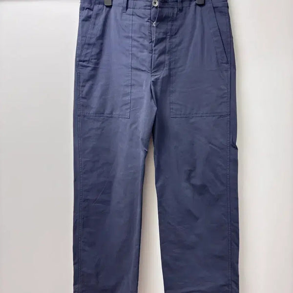 [BUNJANG] Kang Jeoksuk Fatigue Pants Navy 30 / 강정석 퍼티그 팬츠