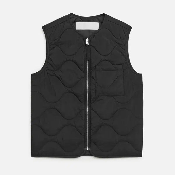 [BUNJANG] Arket 2-in-1 Quilting Liner Vest Black XL / [새상품] 아르켓 2-in-1 퀼팅 라이너 베스트 패딩조끼