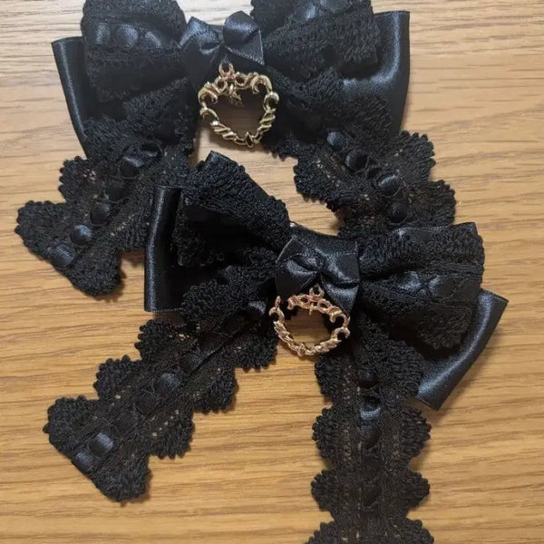 [BUNJANG] Jamsquid Cheryl Lace Clip Set / 베이비더스타샤인 셰릴 레이스 클립