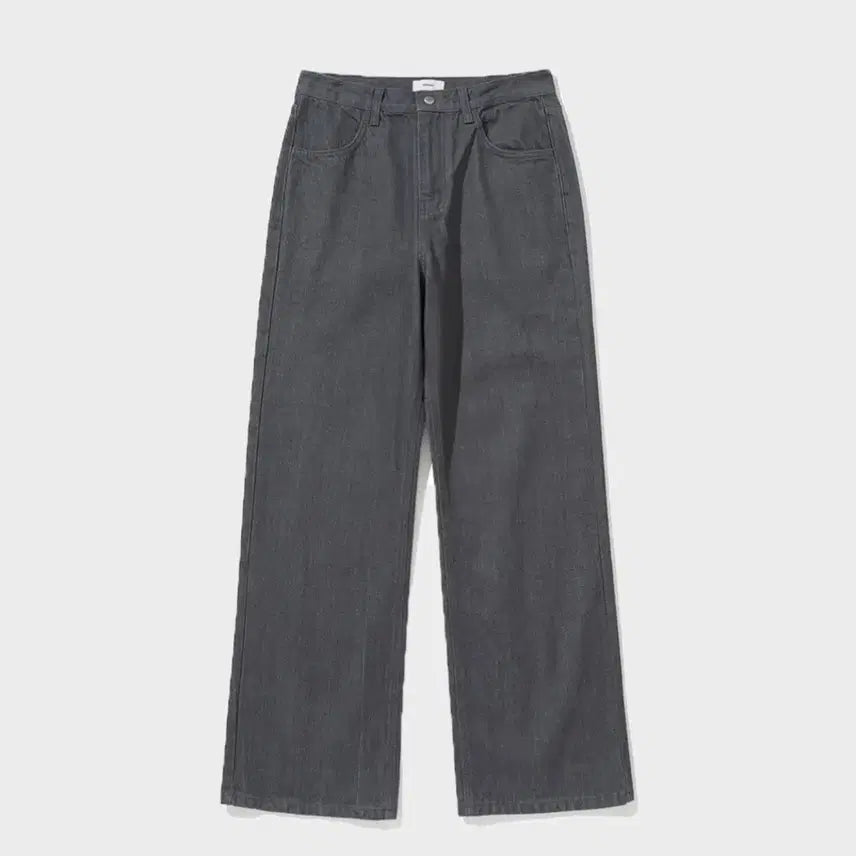 [BUNJANG] My Library Wide Selvage Denim Gray S / 마이라이브러리 와이드 셀비지 데님 그레이 S