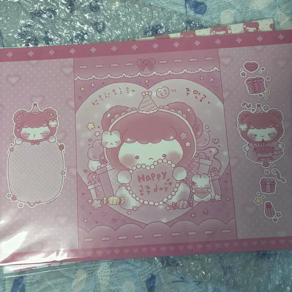 [BUNJANG] Princess Design A4 Wrapping Paper / 공주님 도안 랩핑지 판매 포용 A4 포장용품 판매계 포용계 패턴