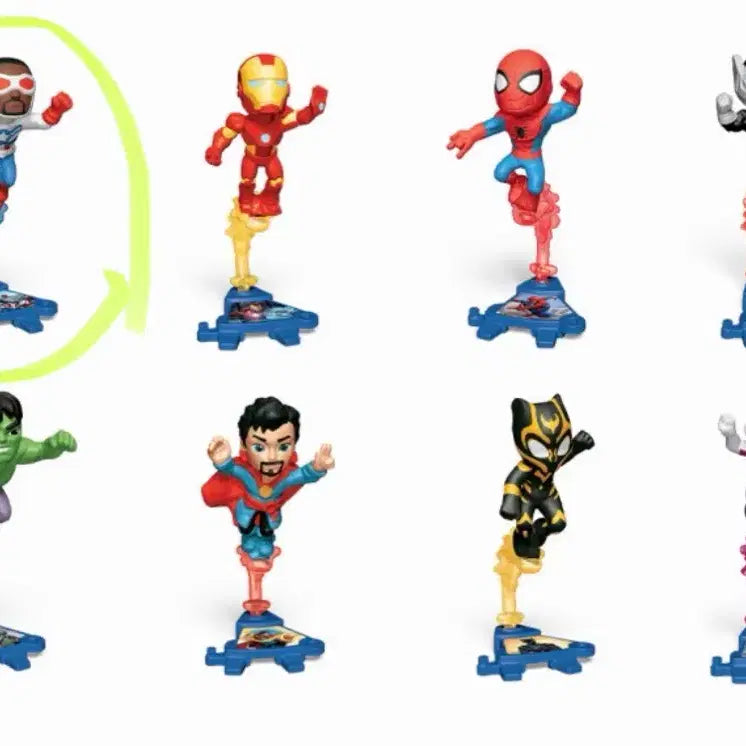 [BUNJANG] Kinder Joy Marvel Captain America Figure / 킨더조이 마블 캡틴 아메리카 피규어