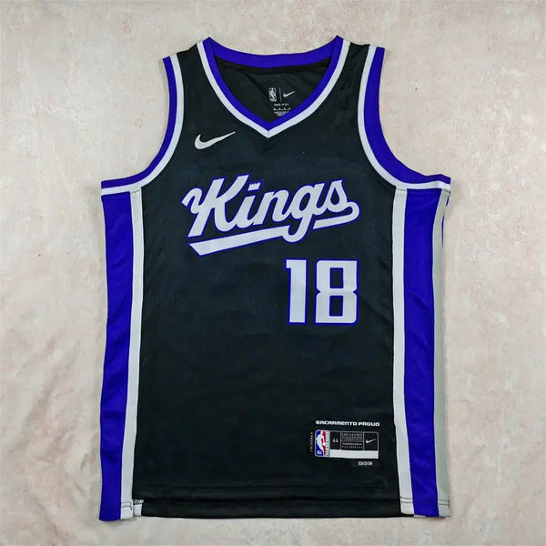[BUNJANG] NBA Kings 18 Westbrook Black Hot Clutch Jersey / NBA 농구 유니폼 킹스 18번 웨스트브룩 블랙 핫클러치 유니폼 WESTBROOK