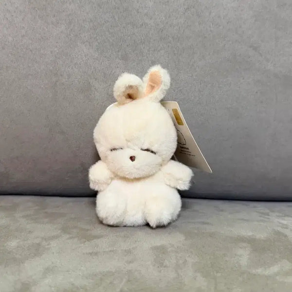 [BUNJANG] Marshmallow Rabbit Keychain Plush Toy / 마시마로 키링 인형