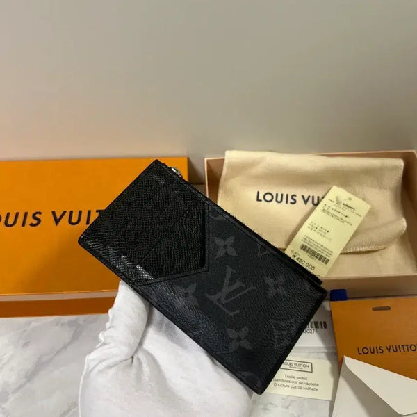 [BUNJANG] Louis Vuitton Eclipse Coin Card Holder / 루이비통 이클립스 코인 카드지갑