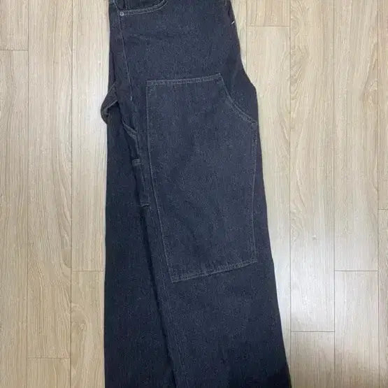 [BUNJANG] Dickies Double Knee Black Indigo Pants / 디키즈 더블니 흑청