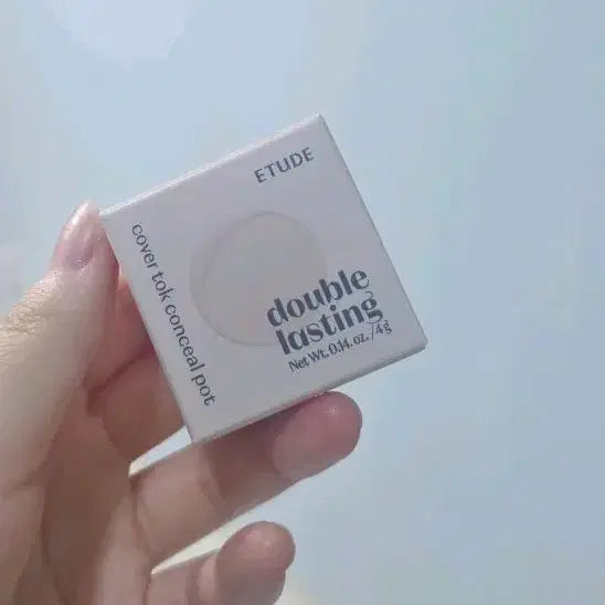 [BUNJANG] Etude Double Lasting Cover Talk Concealer Pot 01 Ivory / 에뛰드 컨실 팟 컨실러 01 아이보리
