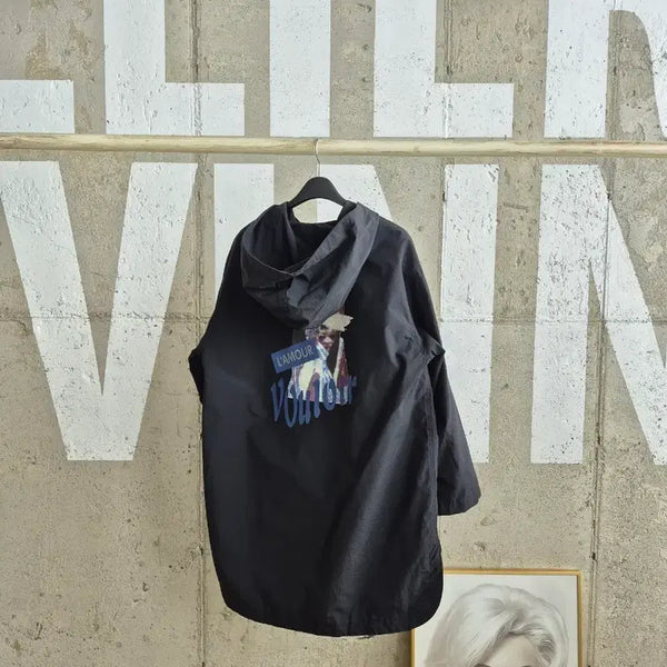 [BUNJANG] SOOS Lightweight Hooded Long Jacket / SOOS 간절기  후드 롱자켓