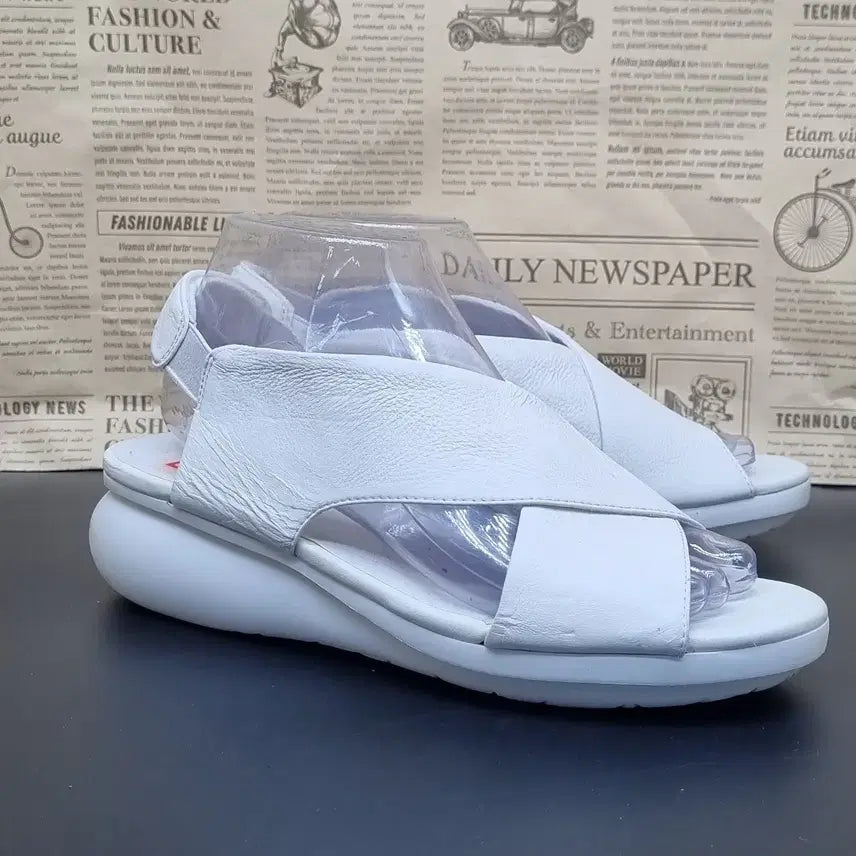 [BUNJANG] CAMPER Pelotas Cross Strap Sandals / 캠퍼 펄룬 크로스 스트랩 여성샌들245-250  굽5.5