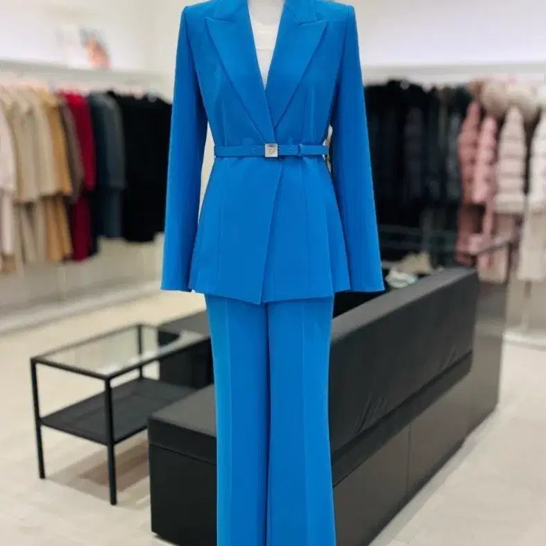 [BUNJANG] Jigott Blue Suit Set / 지고트 블루 정장세트